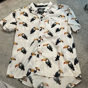 Men’s Tucan Casual short sleeved dress shirt